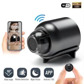 X5 Wireless Home Security Camera, 720P HD, WiFi Support, Magnetic Mount, USB Powered, IndoorOutdoor Universal, Built-in Battery, Magnetic Mount. (Option: Black)